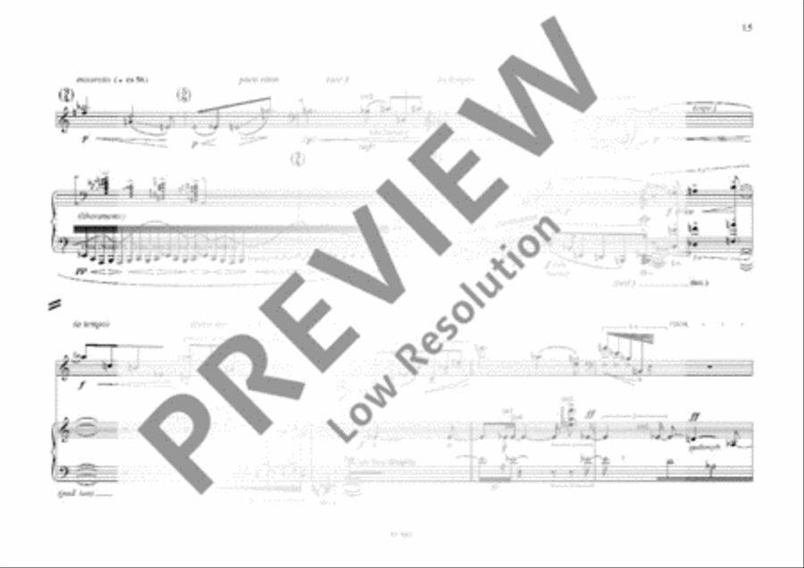 Romancendres Piano Accompaniment scores gallery preview page 6