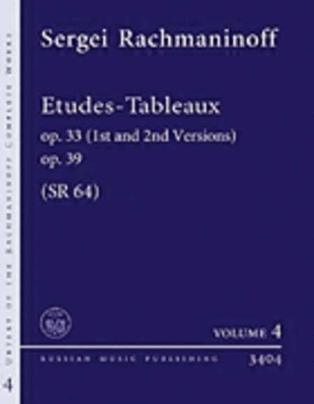 Etudes-Tableaux Op. 33, Op. 39 Piano