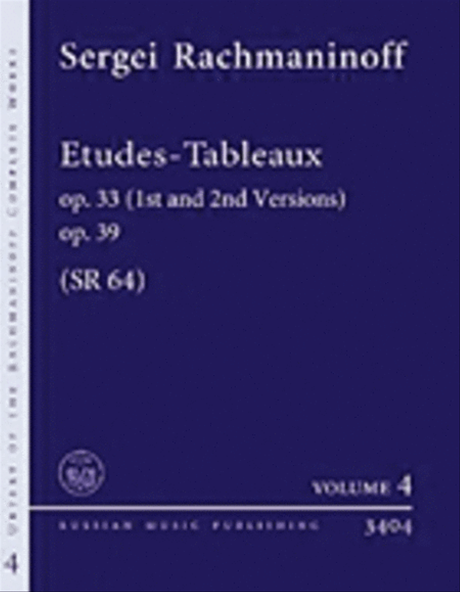 Etudes-Tableaux Op. 33, Op. 39 Piano Piano Method scores gallery preview page 1