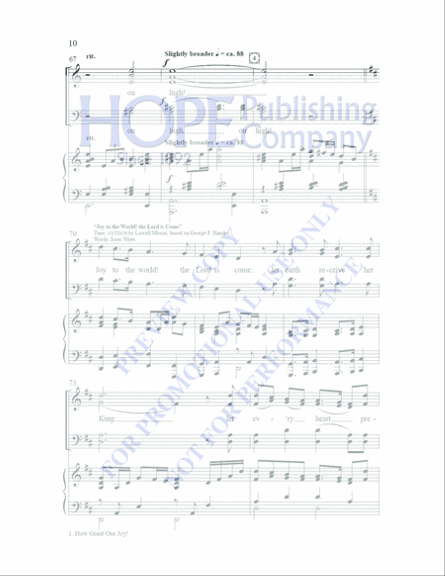 Joy Has Dawned Joy Has Dawned 4-Part scores gallery preview page 16