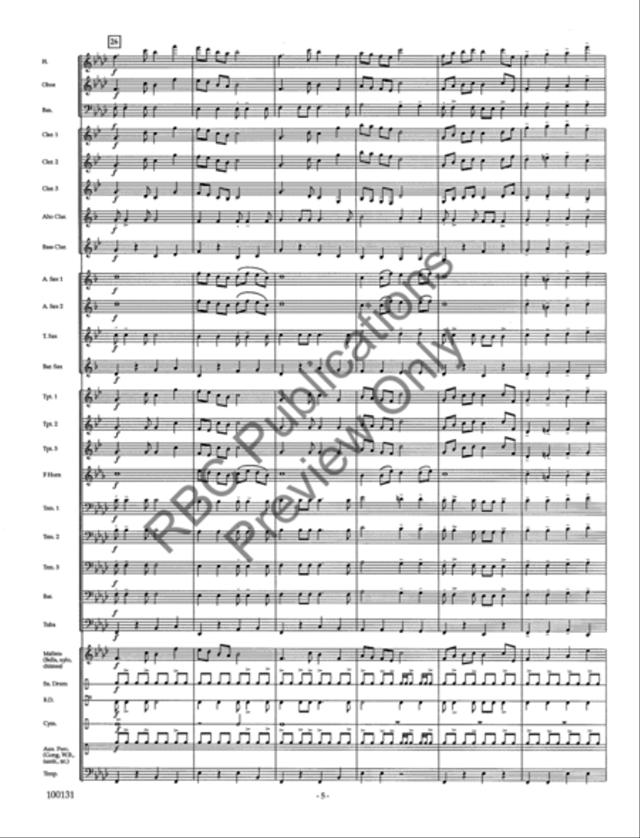 Windsor Castle Concert Band scores gallery preview page 8