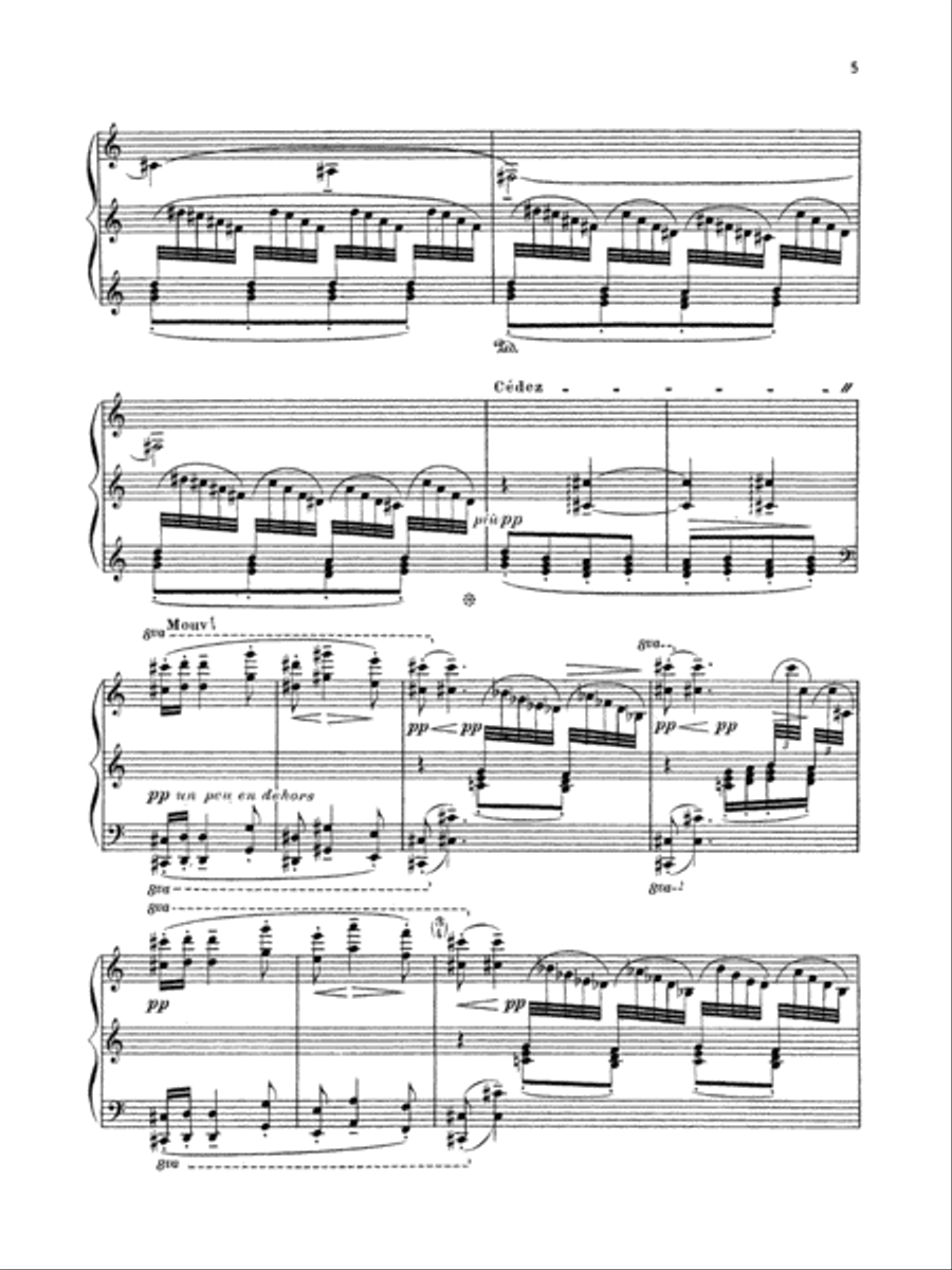 Debussy: Preludes (Volume II) Piano Solo scores gallery preview page 3