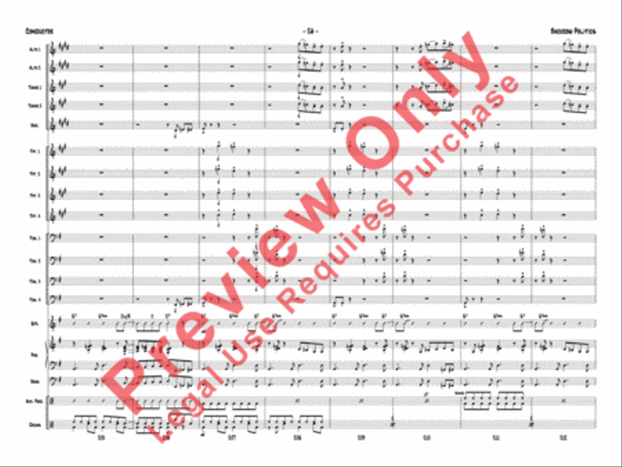 Backrow Politics Backrow Politics Jazz Ensemble scores gallery preview page 29