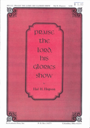 Book cover for Praise the Lord, His Glories Show