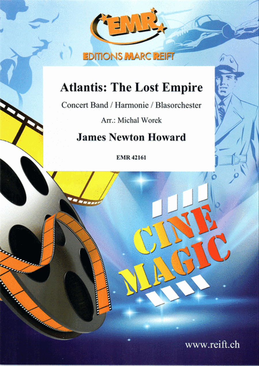 Atlantis: The Lost Empire Concert Band scores gallery preview page 1