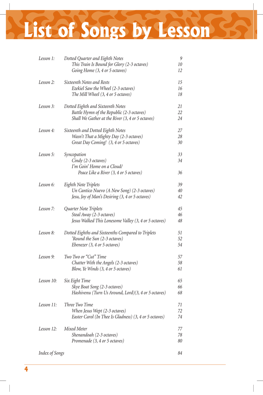 Basic Training 2 - Rhythm Training for Ringers Handbell Choir scores gallery preview page 4