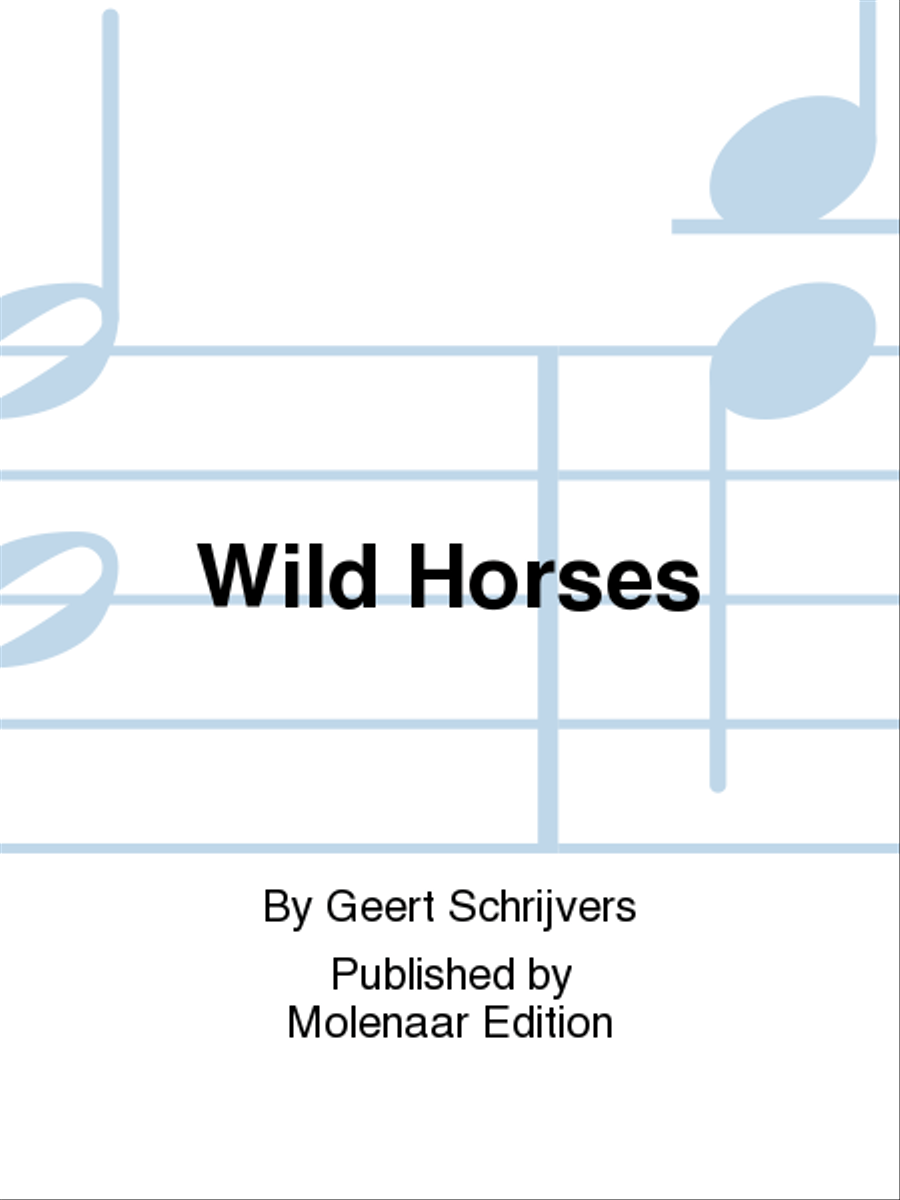 Wild Horses Fanfare Band scores gallery preview page 1