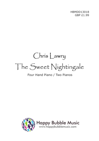 The Sweet Nightingale (for 4 Hands Piano / 2 pianos) image number null