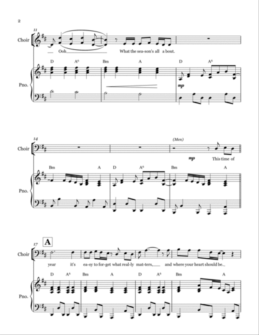 The Second Noel 4-Part scores gallery preview page 3