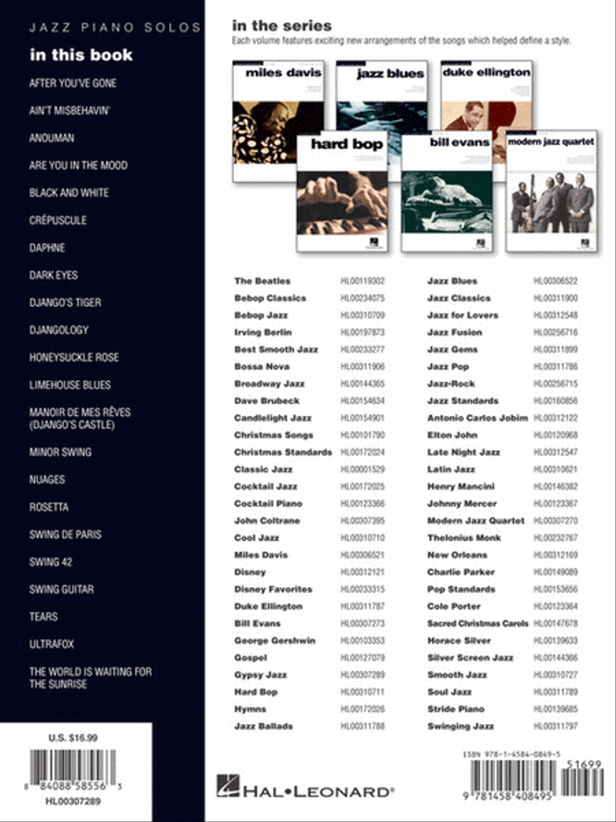 Gypsy Jazz Piano Solo scores gallery preview page 6
