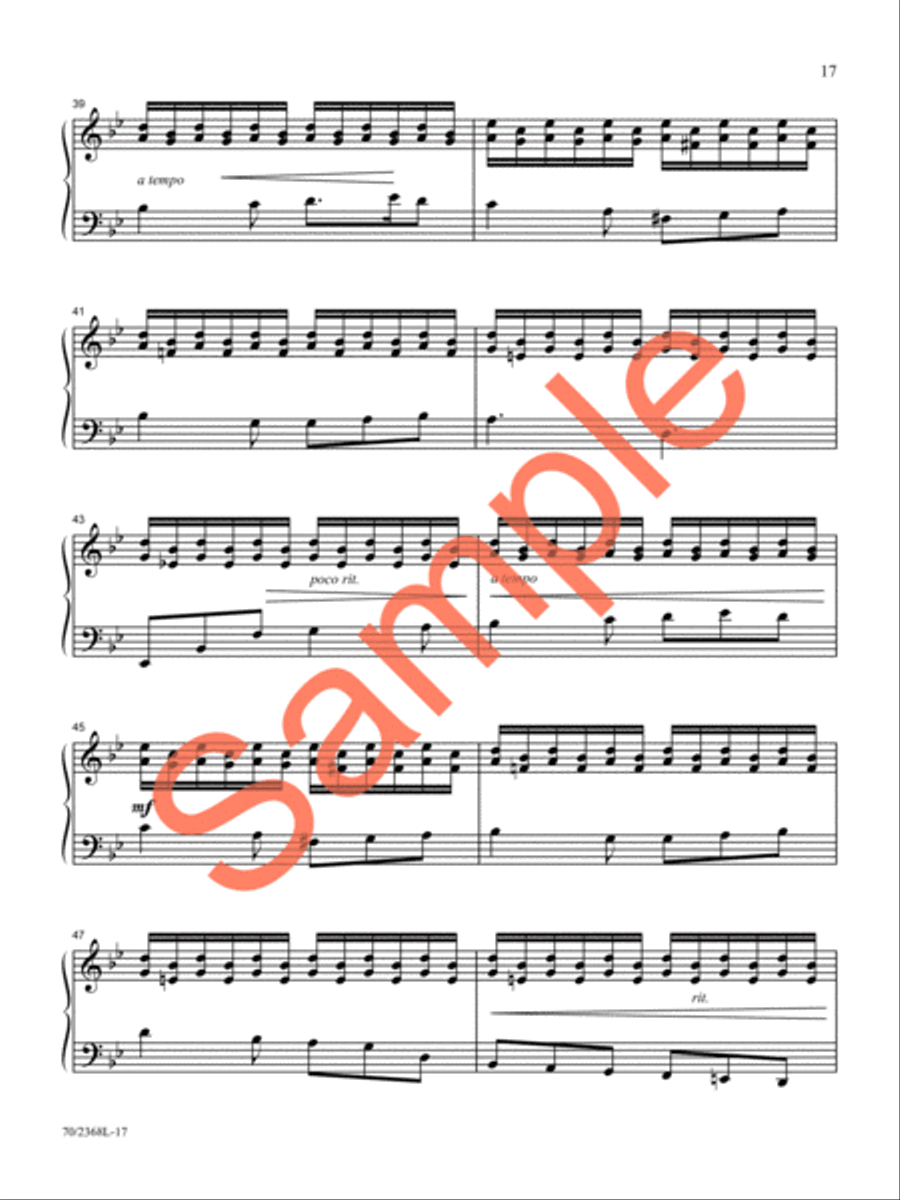 Glad Tidings of Great Joy Piano Solo scores gallery preview page 15