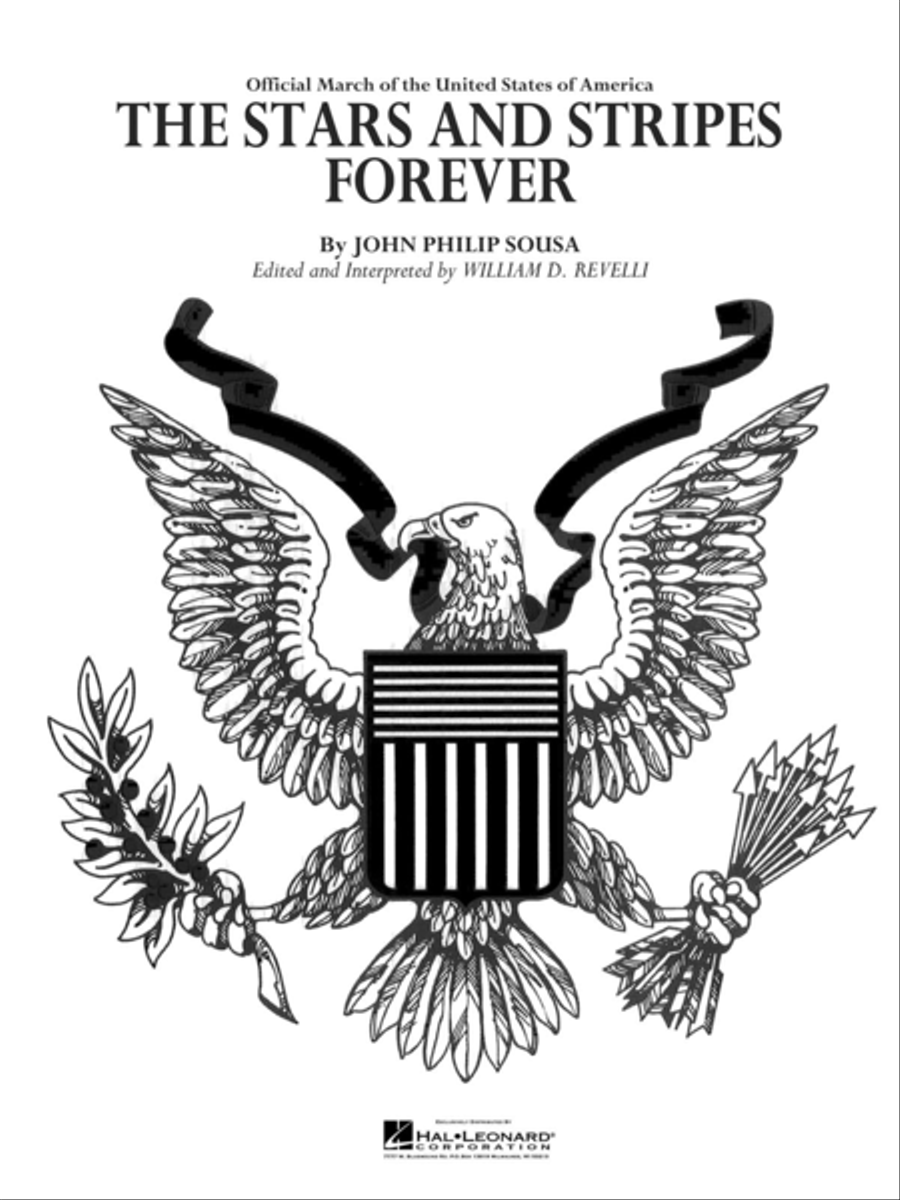 The Stars and Stripes Forever Concert Band scores gallery preview page 1