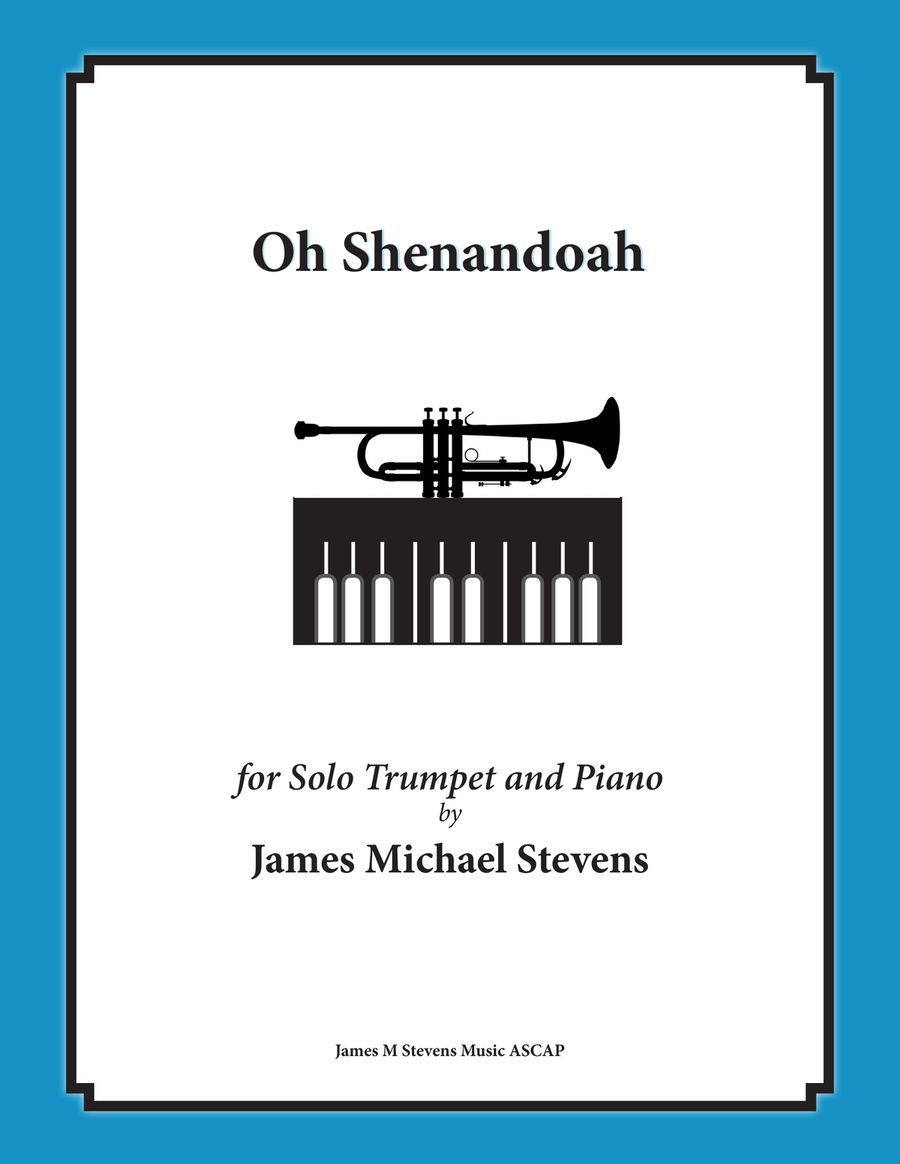 Oh Shenandoah - Solo Trumpet & Piano Trumpet Solo scores gallery preview page 1