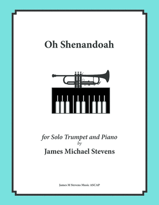 Book cover for Oh Shenandoah - Solo Trumpet & Piano