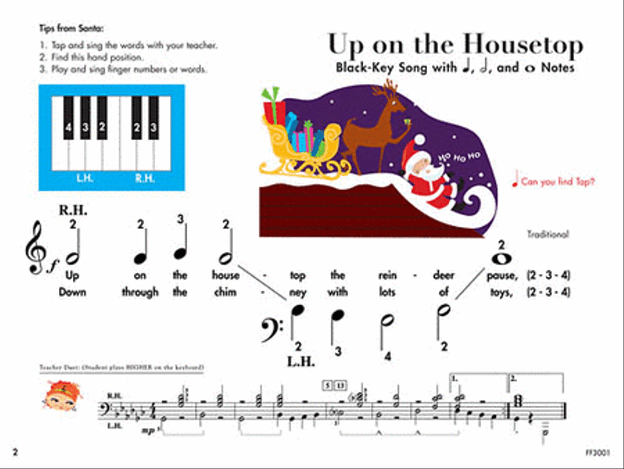 My First Piano Adventure® Christmas – Book A Piano Method scores gallery preview page 3