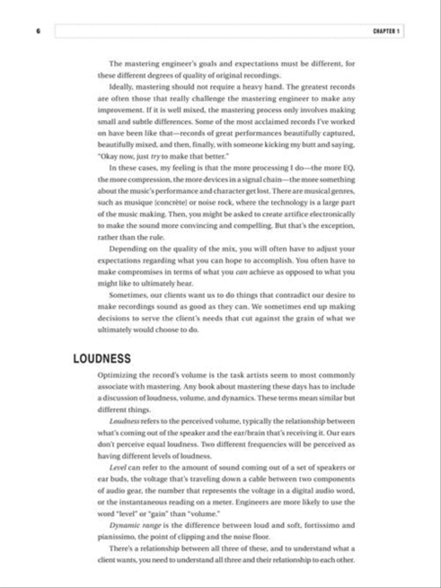 Audio Mastering – Essential Practices CD scores gallery preview page 11