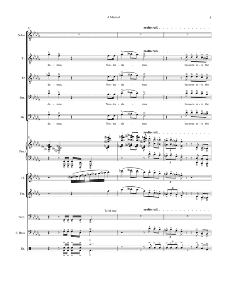 A Musical by Wayne Kirkpatrick Small Ensemble - Digital Sheet Music