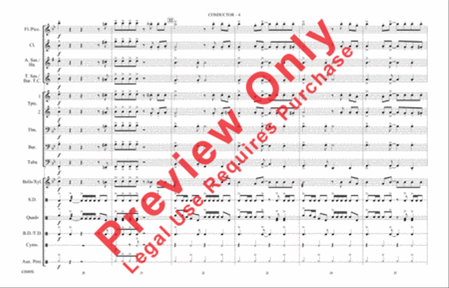 Monster Mash Monster Mash Marching Band scores gallery preview page 5