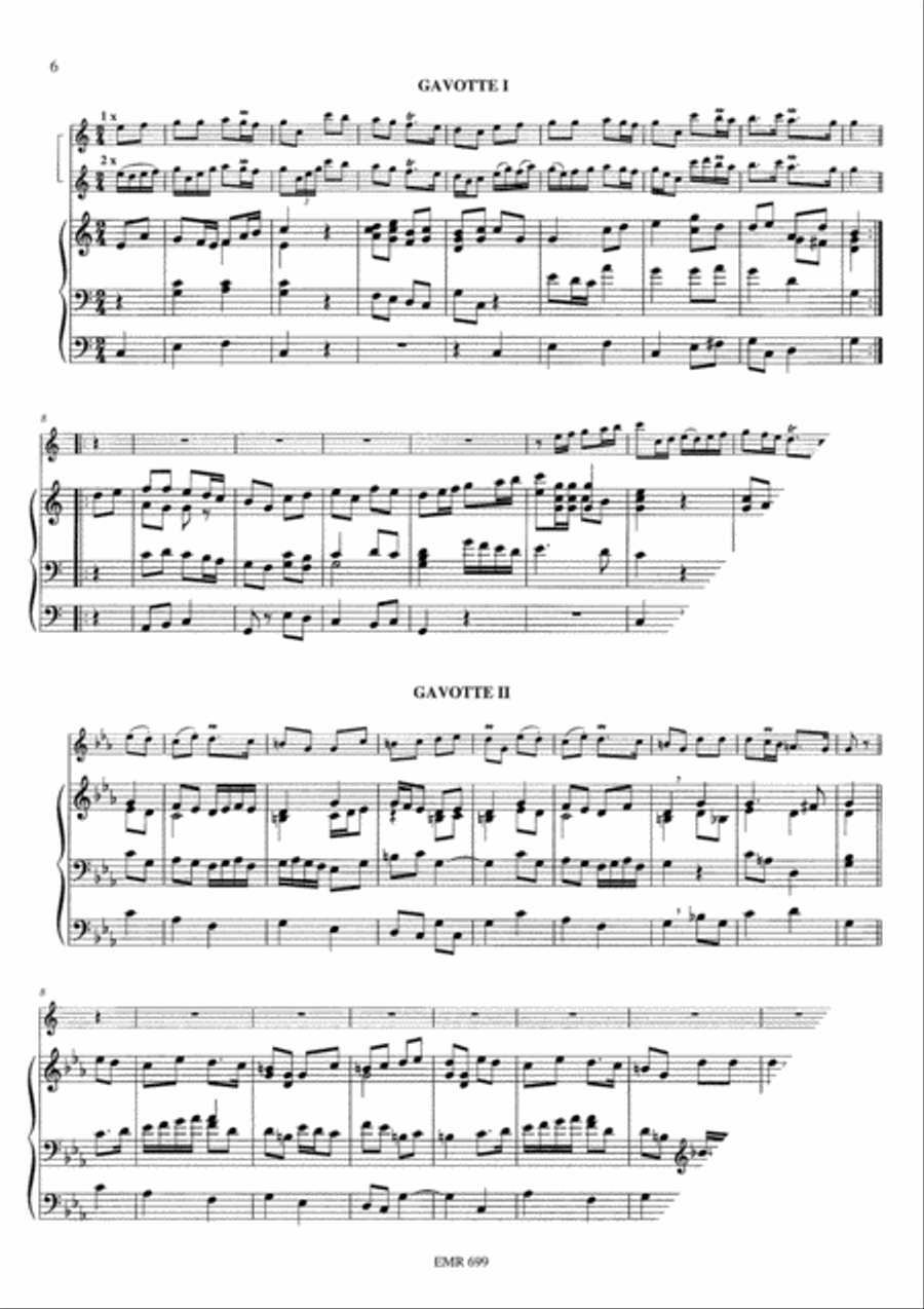 Suite C-Dur Op. 2 No. 1 Piccolo Trumpet scores gallery preview page 5