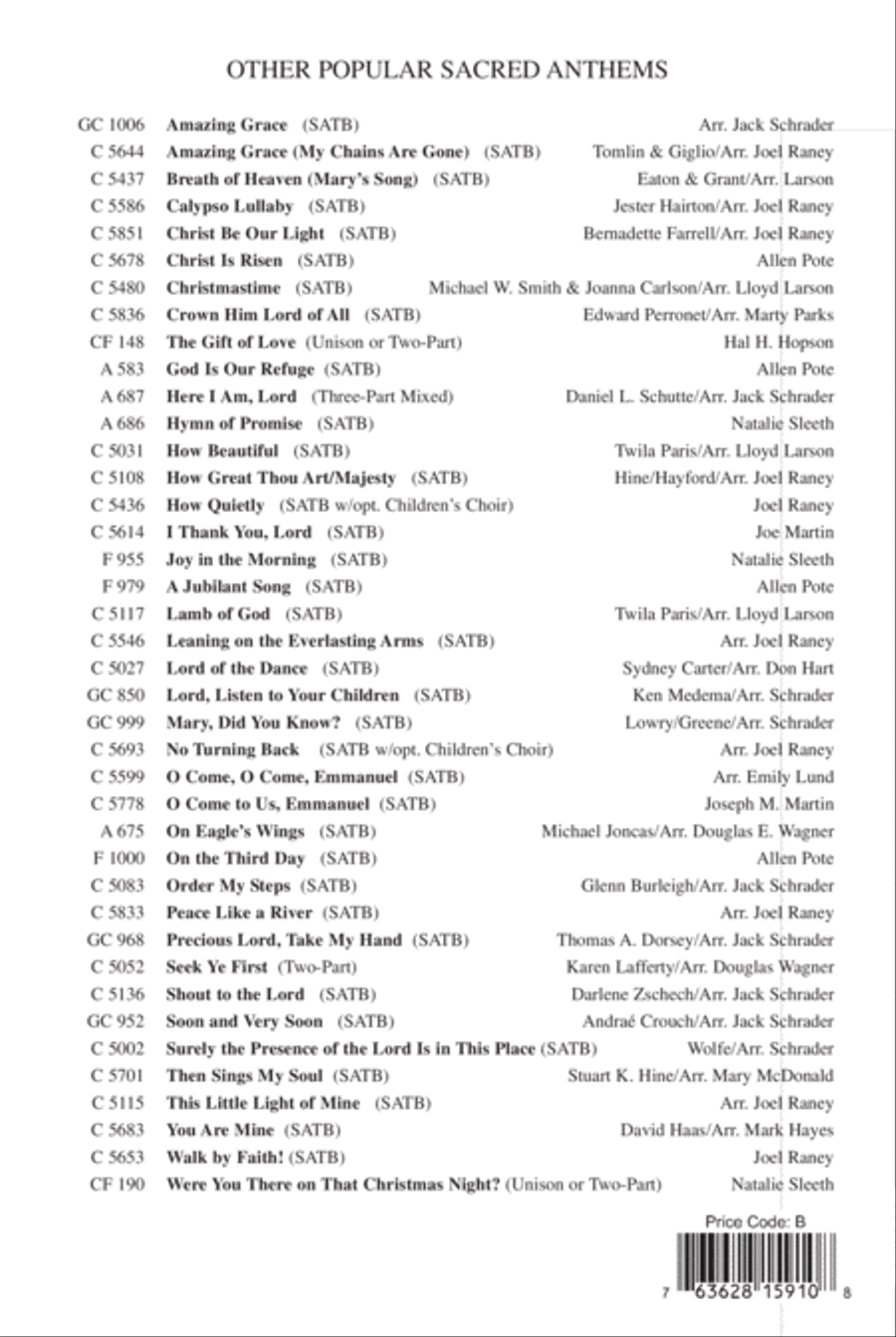 Waiting, Wandering, Wondering 2-Part scores gallery preview page 9