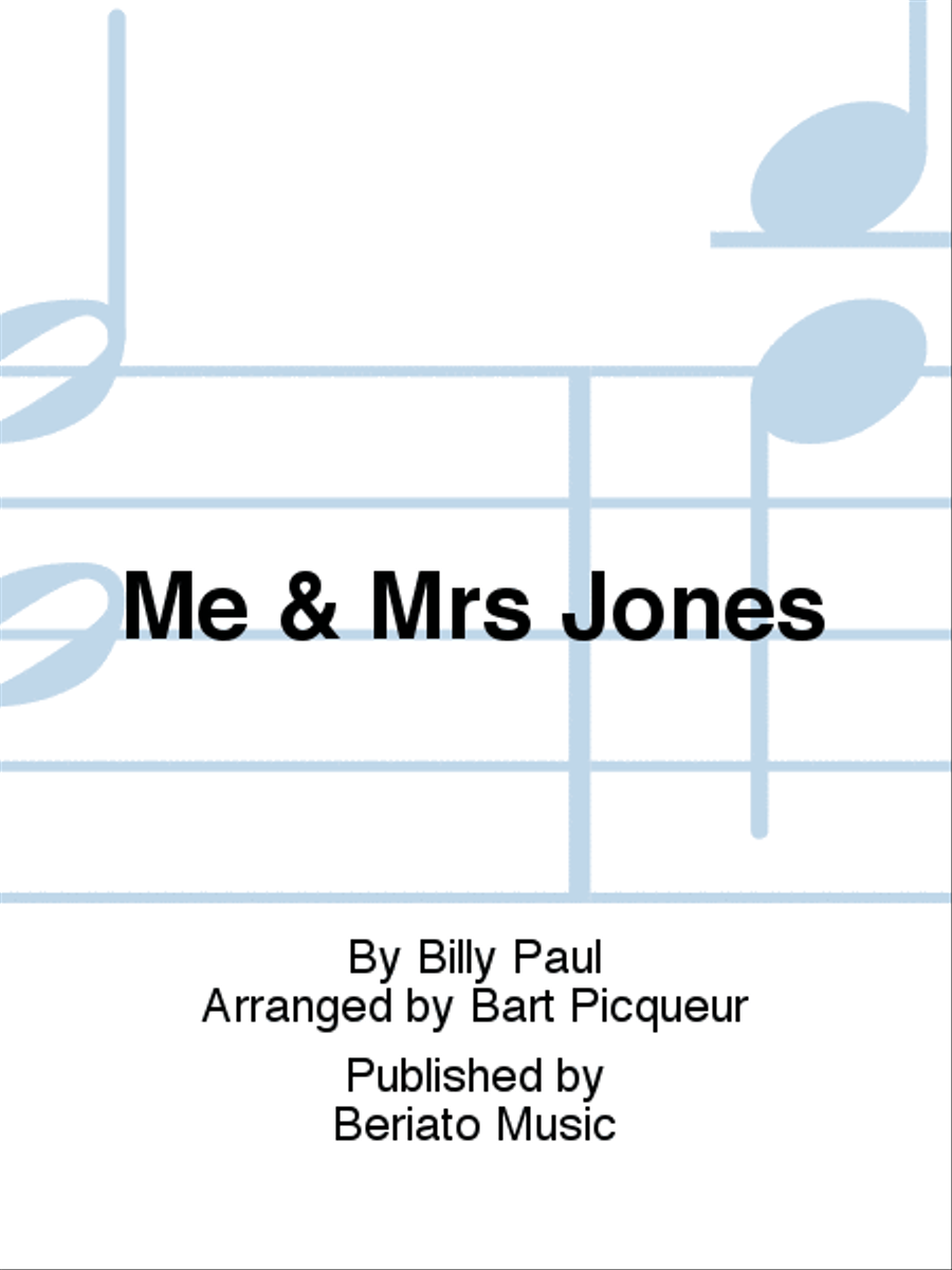 Me & Mrs Jones Me & Mrs Jones Fanfare Band scores gallery preview page 1