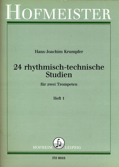 24 rhythmisch-technische Studien, Heft 1