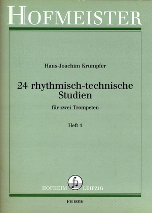 24 rhythmisch-technische Studien, Heft 1