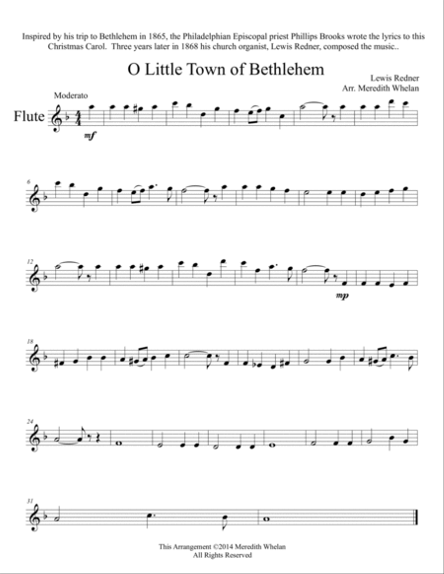 Christmas Duets for Flute & Piano Vol. 2: 11 Traditional Carols Woodwind Duet scores gallery preview page 6