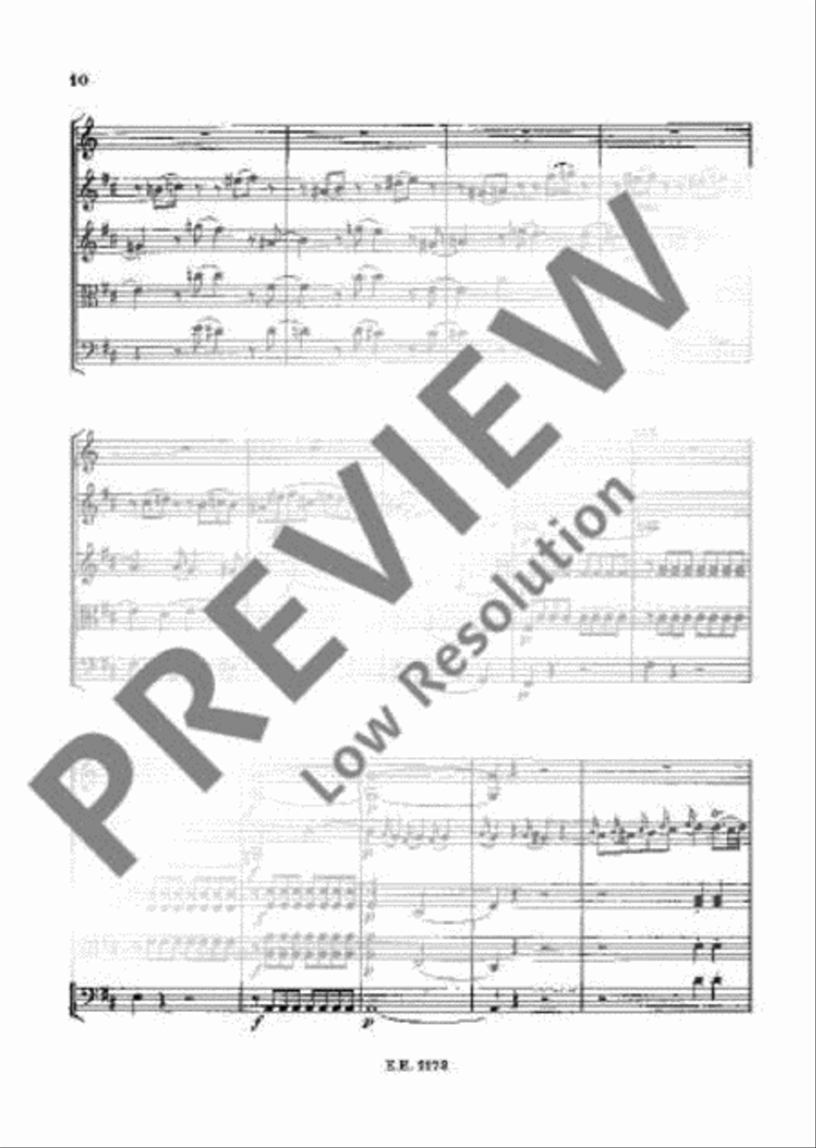 Divertimento No. 17 D major Horn scores gallery preview page 15