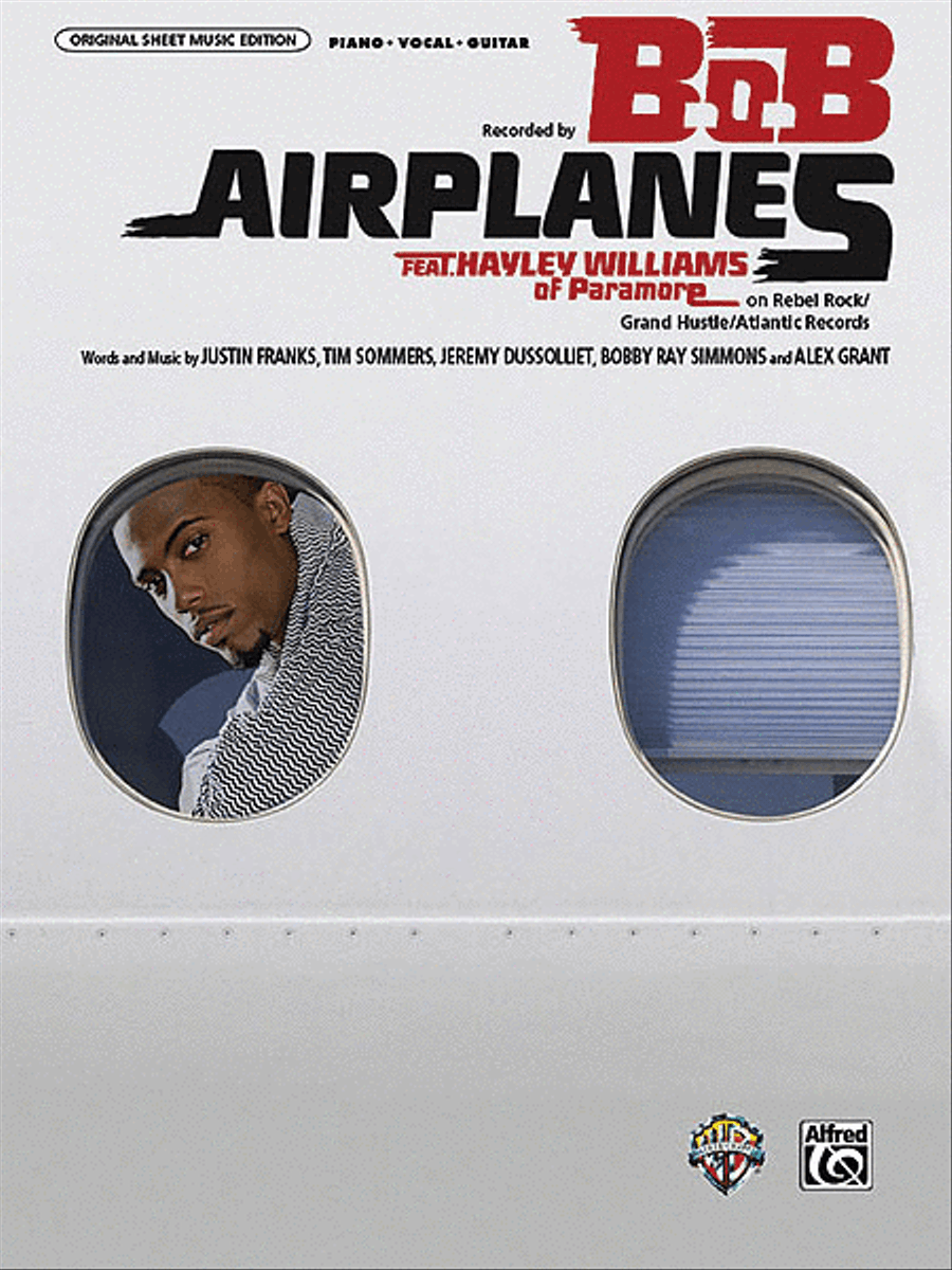 Airplanes Piano, Vocal, Guitar scores gallery preview page 1