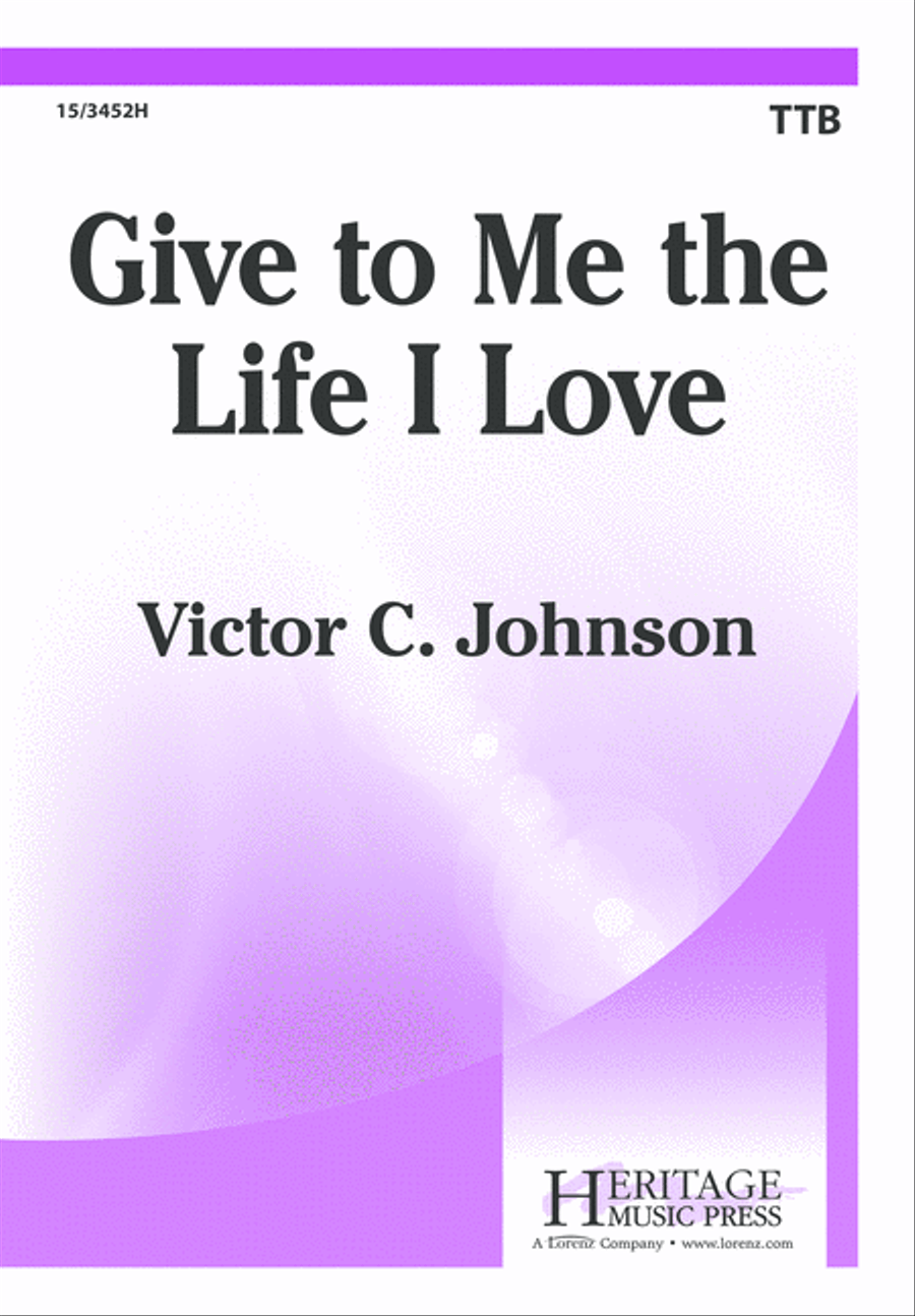 Give to Me the Life I Love TTB scores gallery preview page 1
