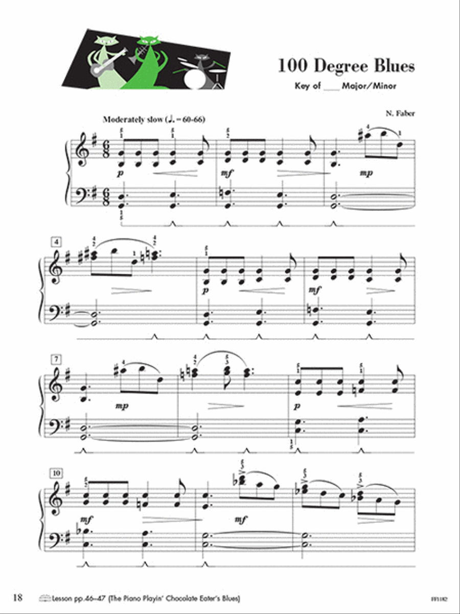 Level 3B – Performance Book – 2nd Edition Piano Method scores gallery preview page 5