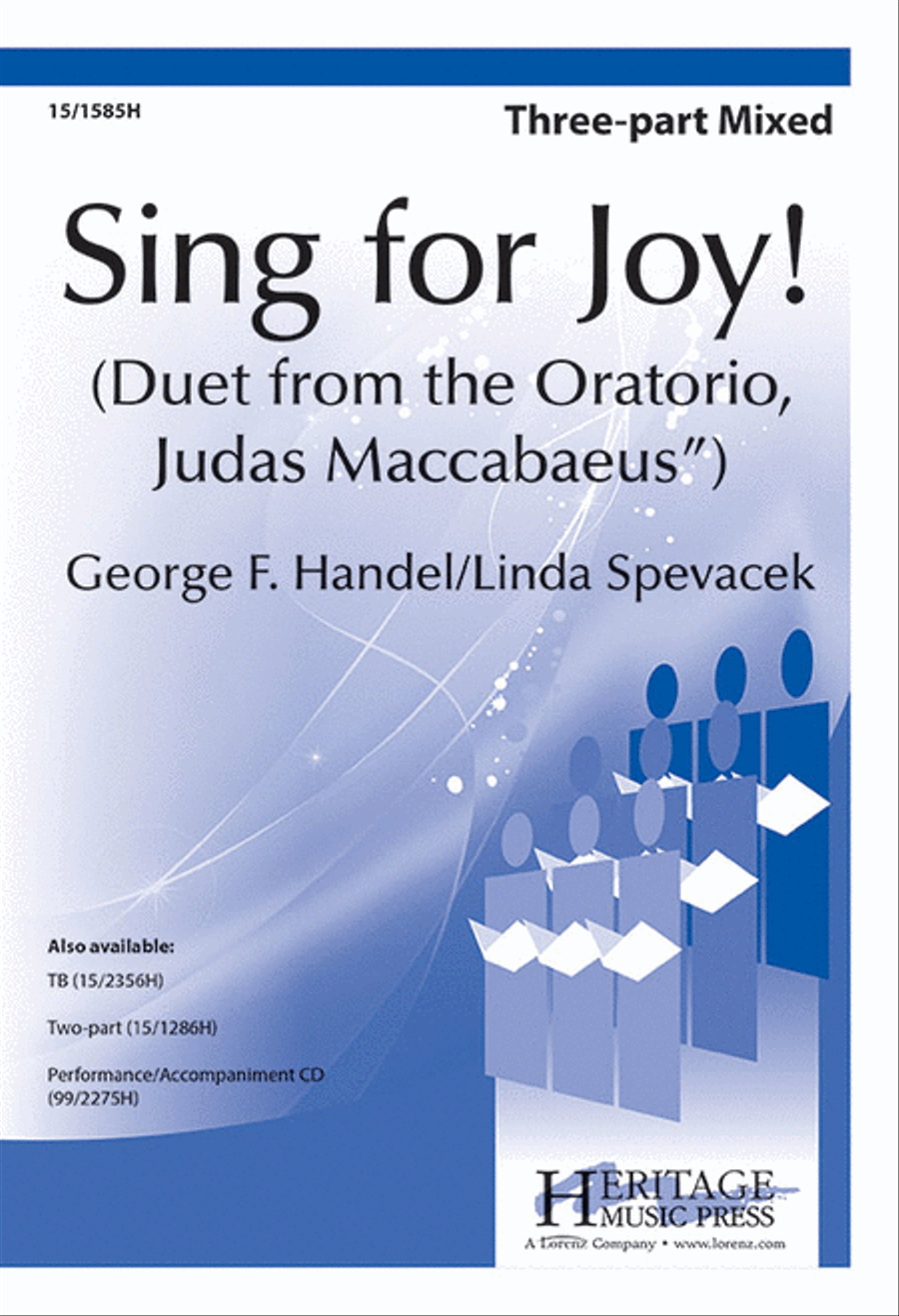 Sing for Joy! 3-Part scores gallery preview page 1