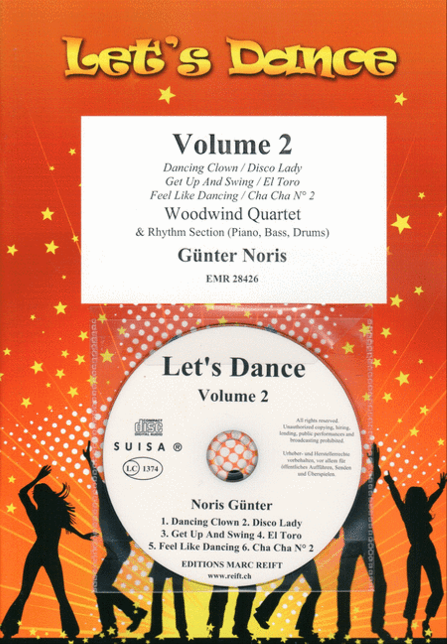 Let's Dance Volume 2 Woodwind Quartet scores gallery preview page 1