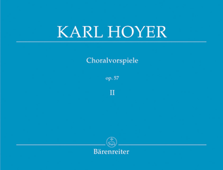 Book cover for Choralvorspiele, op. 57