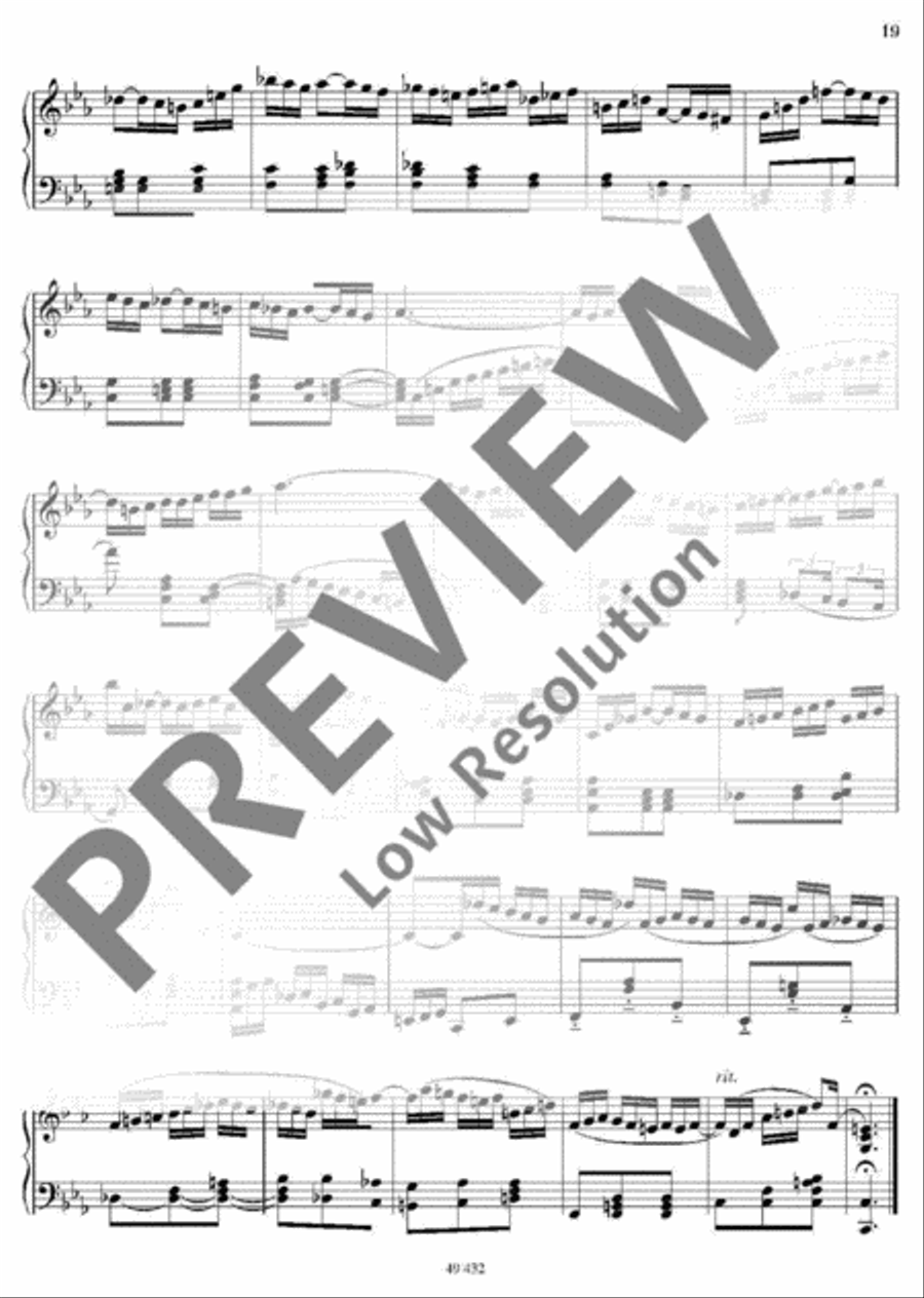 Pastorale Piano Solo scores gallery preview page 3