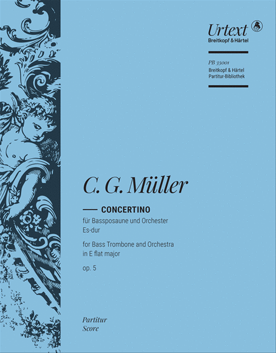 Concertino in E flat major Op. 5 Orchestra scores gallery preview page 1
