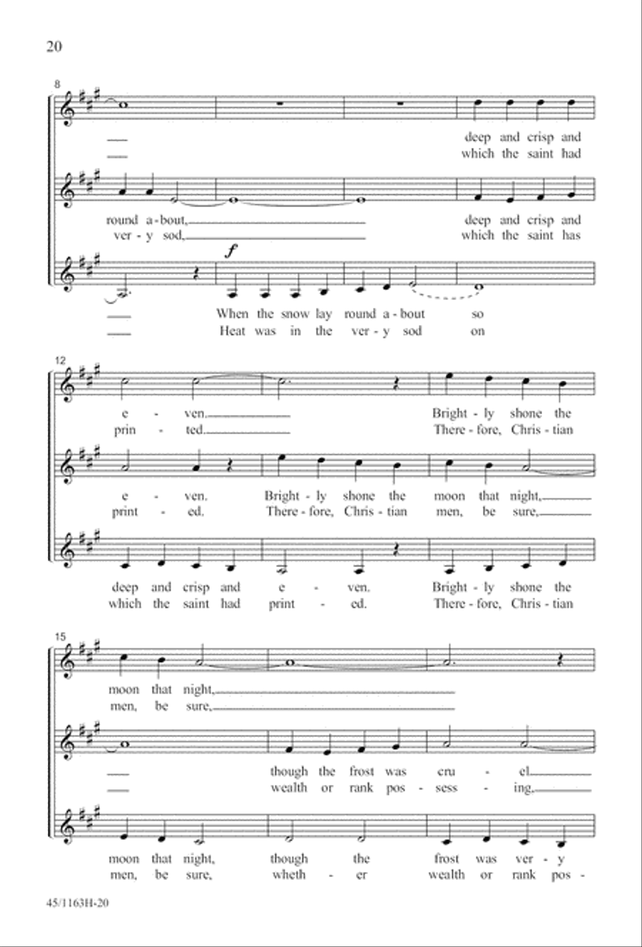 A-Caroling We Go! A-Caroling We Go! SSA scores gallery preview page 20