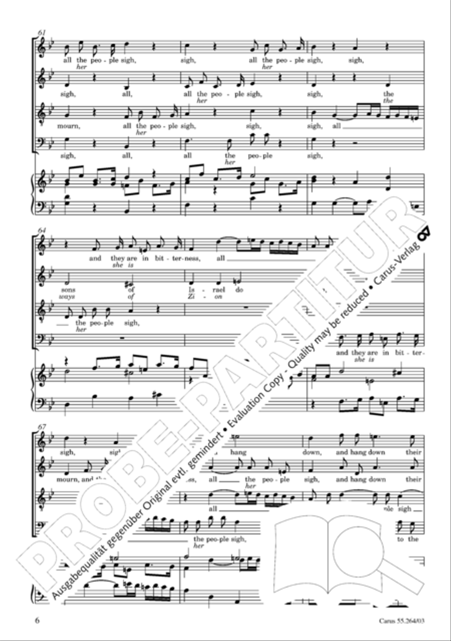 Israel in Egypt - Part I Israel in Egypt - Part I 4-Part scores gallery preview page 11