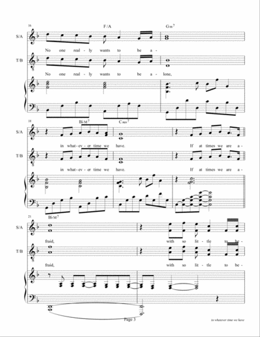 In Whatever Time We Have 4-Part scores gallery preview page 3