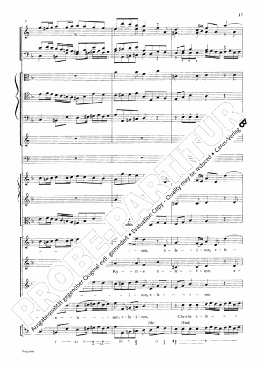Requiem Requiem 4-Part scores gallery preview page 26
