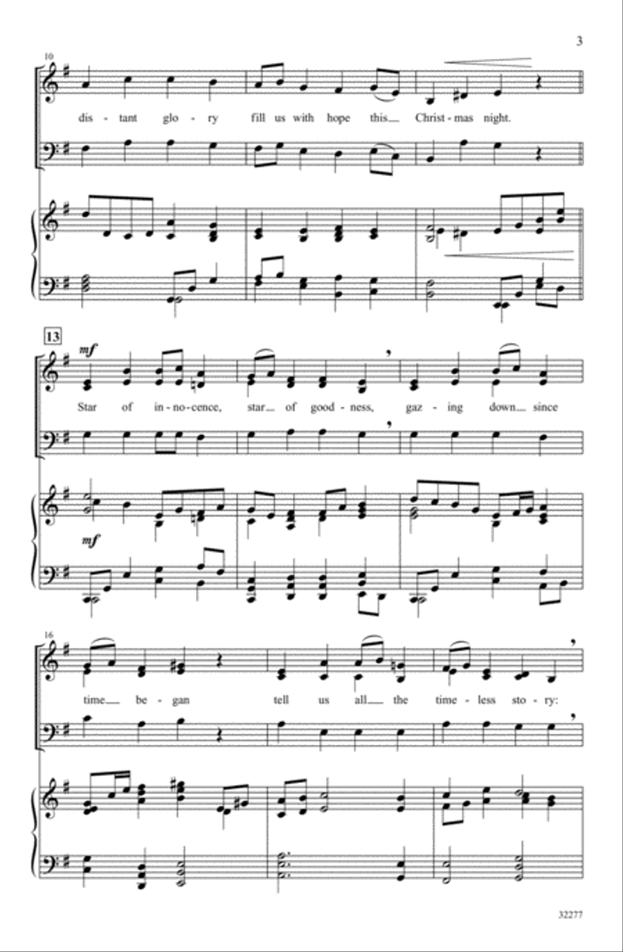 Star of Bethlehem Choir scores gallery preview page 2