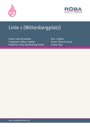Book cover for Linie 1 (Wittenbergplatz)