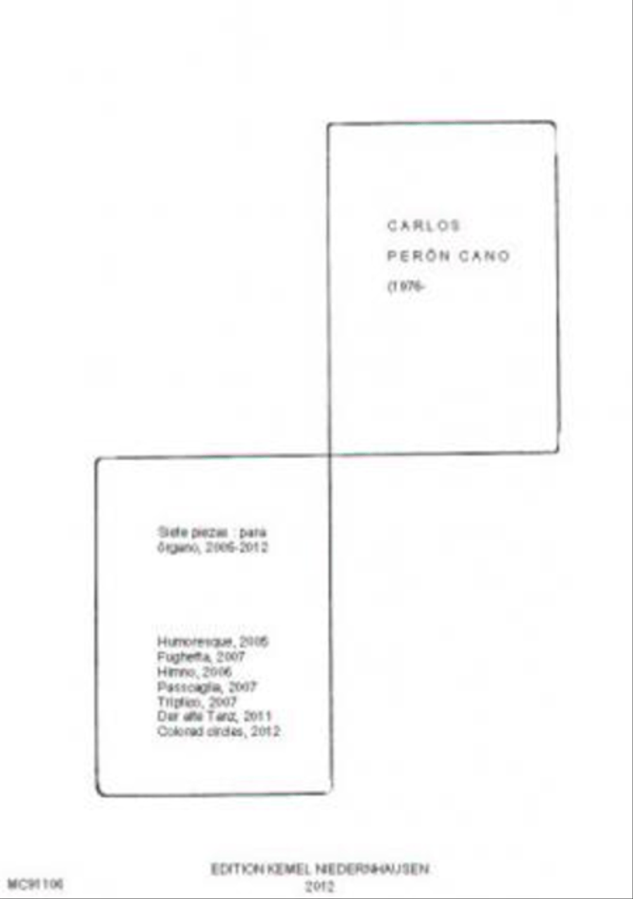 Siete piezas Organ scores gallery preview page 1