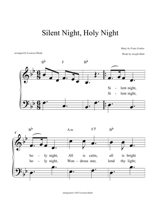 Book cover for Silent Night, Holy Night (Beginner)