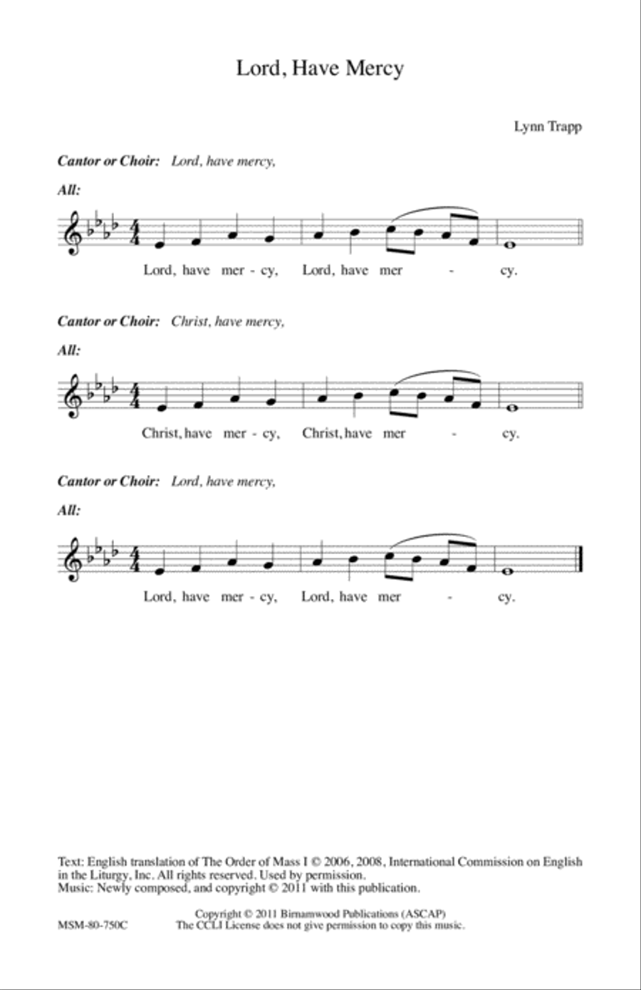 Morning Star Mass (Downloadable Assembly Edition) Choir scores gallery preview page 3