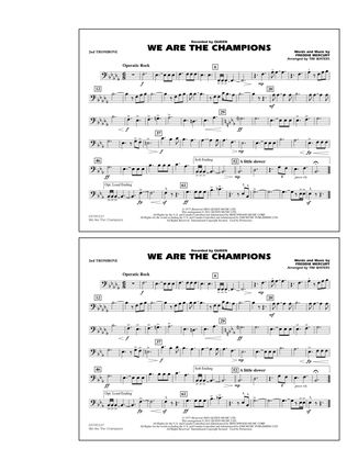 Book cover for We Are The Champions - 2nd Trombone