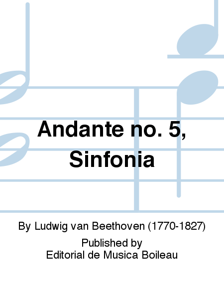 Andante no. 5, Sinfonia