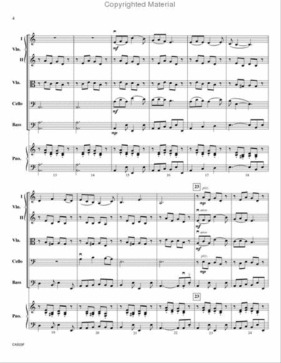 Danse Diabolique String Orchestra scores gallery preview page 3