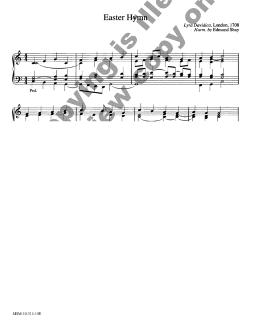 Hymn Harmonizations, Set 3 Organ scores gallery preview page 42